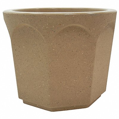 WAUSAU TILE TF4025W22 Planter Round 30in.Lx30in.Wx24in.H
