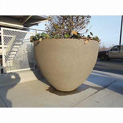 WAUSAU TILE TF4122W22 Planter Round 48in.Lx48in.Wx36in.H