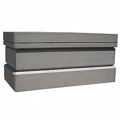 WAUSAU TILE TF4167W22 Planter Rectangle 64in.Lx32in.Wx32in.H