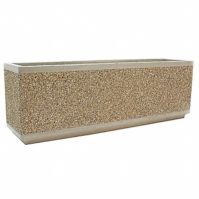 WAUSAU TILE TF4170W22 Planter Rectangle 72in.Lx18in.Wx18in.H
