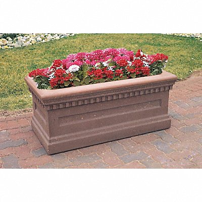 WAUSAU TILE TF4239W22 Planter Rectangle 48in.Lx24in.Wx20in.H