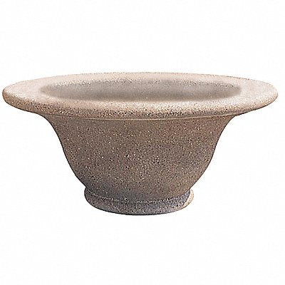 WAUSAU TILE TF4302W22 Planter Round 80in.Lx80in.Wx35in.H