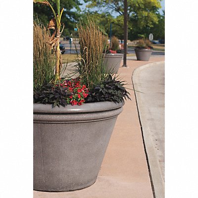 WAUSAU TILE TF4306W22 Planter Round 36in.Lx36in.Wx24in.H