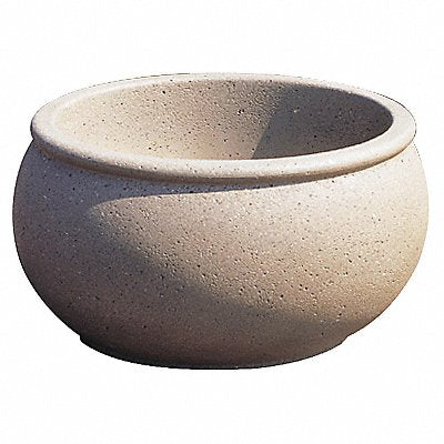 WAUSAU TILE TF4340W22 Planter Oval 36in.Lx30in.Wx18in.H