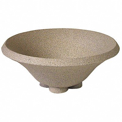 WAUSAU TILE SL435W22 Planter Round 36in.Lx36in.Wx15in.H