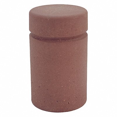 WAUSAU TILE TF6015W22 Decorative Bollard 30 in H Red Concrete