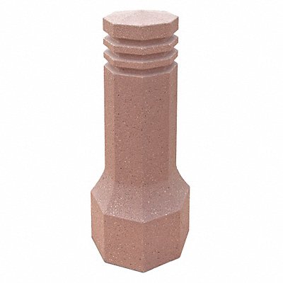 WAUSAU TILE TF6064W22 Bollard Round 14in.Lx14in.Wx36in.H