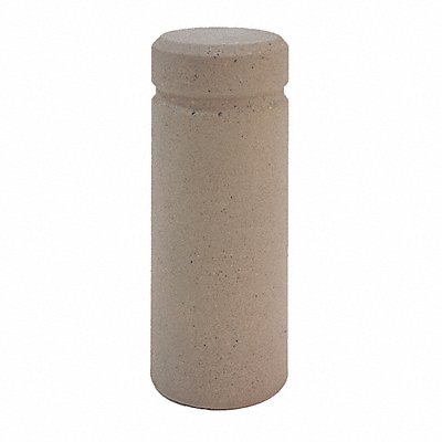 WAUSAU TILE TF6066W22 Bollard Round 14in.Lx16in.Wx39in.H