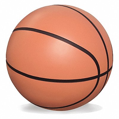 WAUSAU TILE TF6201W22 Bollard Basketball 24in.Lx24in.Wx24in.H