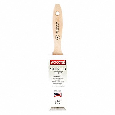 WOOSTER 5222112 Paint Brush 1 1/2 in Varnish Polyester