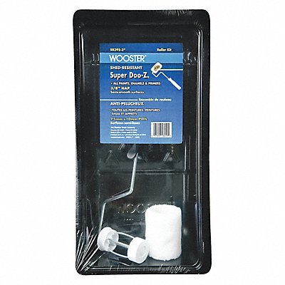WOOSTER RR3953 Trim Paint Roller Kit 3 L 3/8 Nap