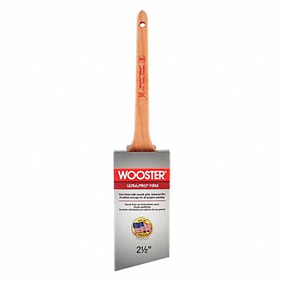WOOSTER 4181212 Brush 2.5 AngleSash PET/Nylon 2 11/16 L