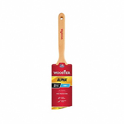WOOSTER 4232212 Paint Brush 2 1/2 in Flat Sash Synthetic