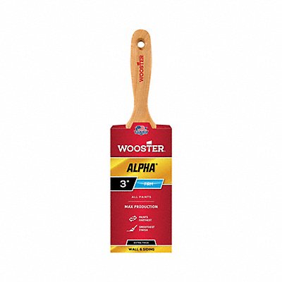 WOOSTER 42343 Paint Brush 3 in Wall Synthetic Firm