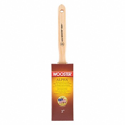 WOOSTER 42322 Paint Brush 2 Flat Sash Synthetic Firm