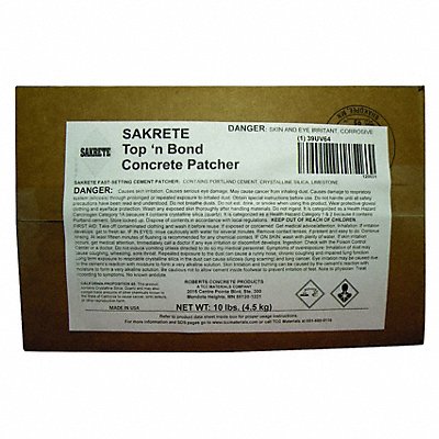 SAKRETE 120031 Concrete Patcher 10 lb Box