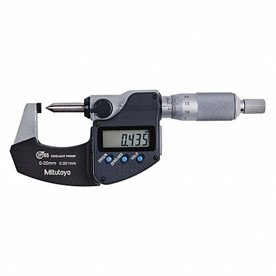 MITUTOYO 34227130 Digi Crimp Height Mic 0-25Mm Ip-65