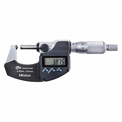 MITUTOYO 39525130 Digimatic Tube Mic 0-25Mm Ip-65