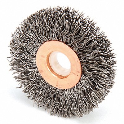 WEILER 90113 Wire Wheel Brush Arbor 2 in 3/8 in W