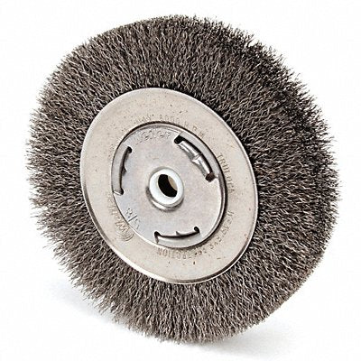 WEILER 93113 Crimped Wire Wheel Brush Arbor 6 In.