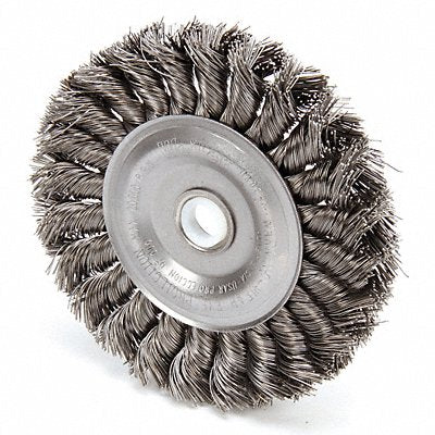 WEILER 94102 Twist Wire Wheel Brush Arbor 4 In.
