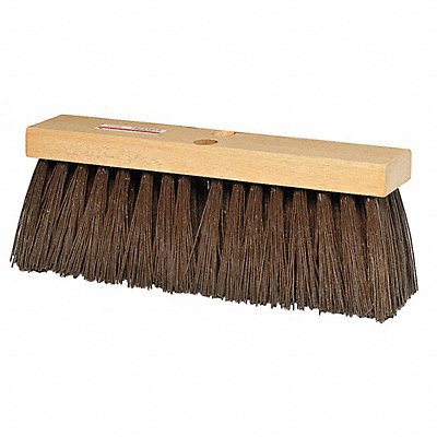 TOUGH GUY 3A325 Push Broom Head Tapered 16 Sweep Face