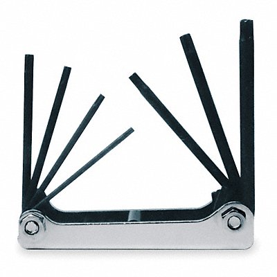 EKLIND 22572 Torx Key Set Folding 2 51/64 to 4 in