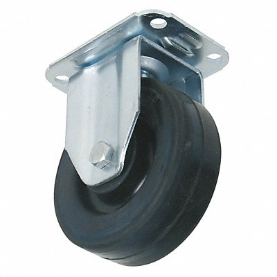 GRAINGER 3A746 Standard Plate Castor Rigid 165 lb.