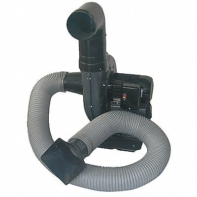 DAYTON 3AA22 Fume/Smoke Exhauster 9 ft L 5in Dia Hose