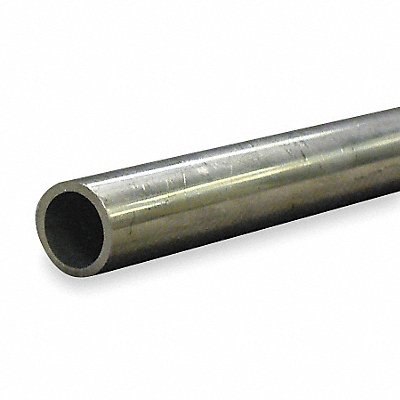GRAINGER 3ADH9 Tubing Welded 1 1/2 In 6 ft 304 SS
