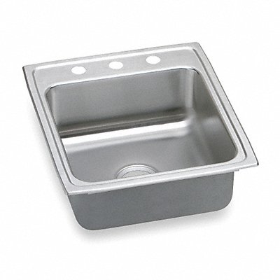 ELKAY DLR2022103 Elkay Single Sink Square 16inx16inx10in