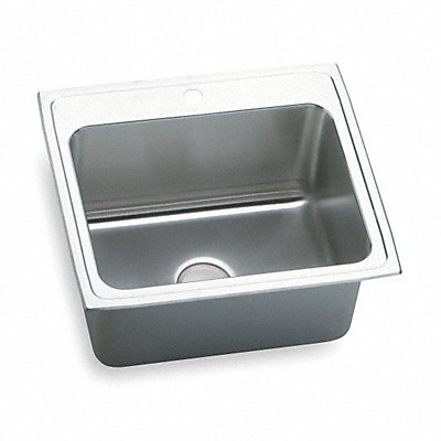 ELKAY DLR2522123 Elkay Singl Sink Rectangle 21inx15-3/4inx12in