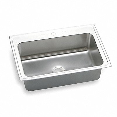 ELKAY DLRS3322103 Elkay Sing Bowl Sink Rectangle 28inx16inx10in
