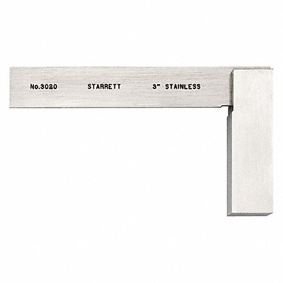 STARRETT 30203 Precision Steel Square Steel