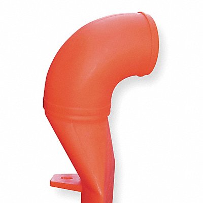 AIR SYSTEMS INTERNATIONAL SV90 Elbow Orange