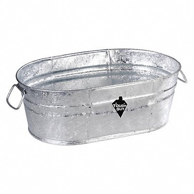 GRAINGER 3ANT4 Utility Tub 5 1/2 gal Silver