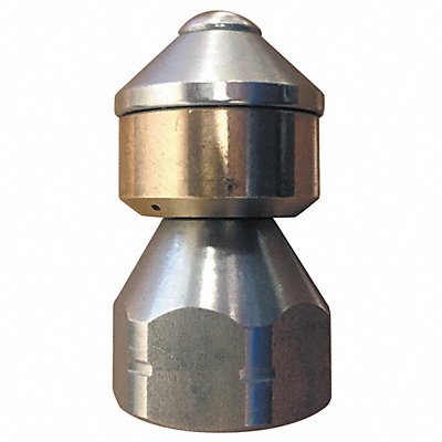 GRAINGER AL0124722650 Rotating Sewer Nozzle Size 8.5 3600 psi