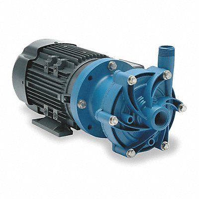 FINISH THOMPSON DB6HPM226 Magnetic Drive Pump 1in MNPT 1/2hp PP