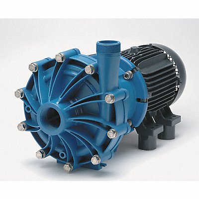 FINISH THOMPSON DB22P321M239 Magnetic Drive Pump 2in MNPT 10hp PP