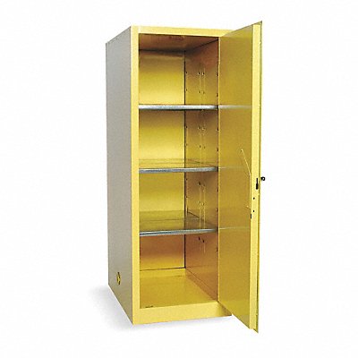 EAGLE 1946X Hazmat Storage Cabinet Yellow Steel