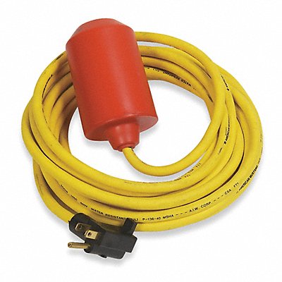 DAYTON 3BY81 Tether Float Piggyback 115VAC