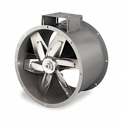 DAYTON 166254 Steel 23.9 Dia 18 L 28.7 H Tubeaxial Fan
