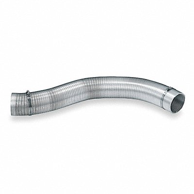 WESTAFLEX 2501 Noninsulated Flexible Duct 15 ft L 500F