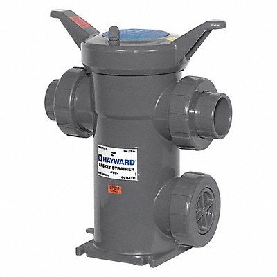 HAYWARD SB1125ST18 Basket Strainer 15 1/2 H 125 psi
