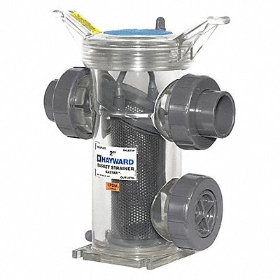 HAYWARD SBC050STE132 Basket Strainer 11 3/4 H 65 psi