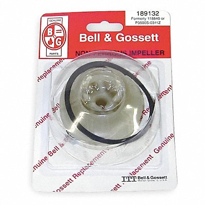 BELL  GOSSETT 189132LF Impeller In-Line Noryl 2.75 OD