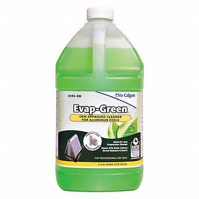 NU-CALGON 419108 Evaporator Cleaner Liquid 1 gal Straw
