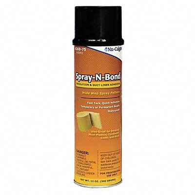 NU-CALGON 436975 Spray Adhesive 12 fl oz Aerosol Can