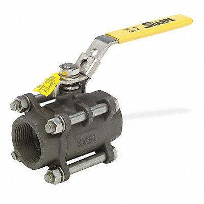 SHARPE VALVES 4351002320 Manual 2-Way Ball Valve NPT Carbon Steel