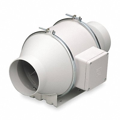 SOLER  PALAU TD200 Plastic 9 D 5.6 H 5.6 W Inline Duct Fan